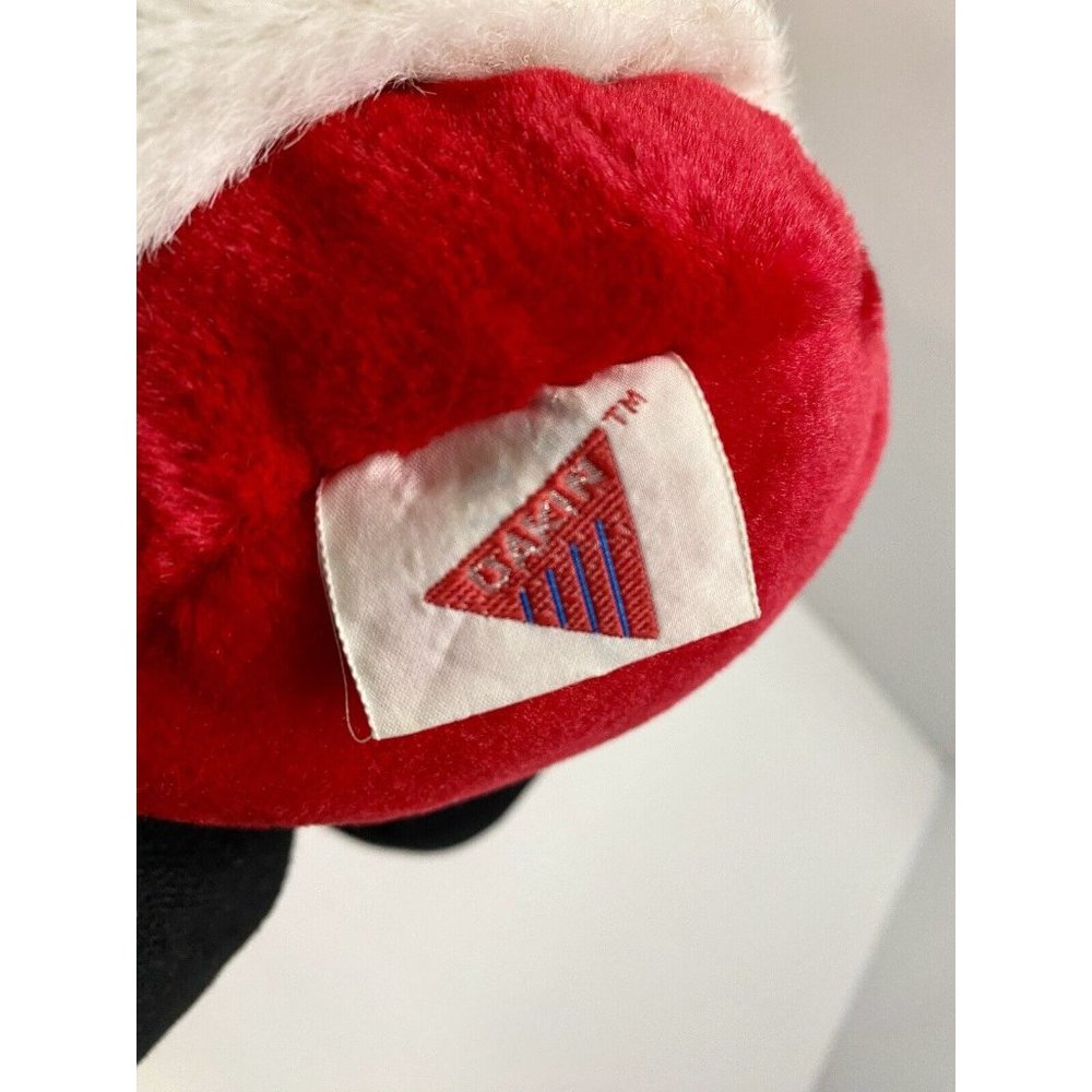 1988 Dakin‎ Christmas Santa 9” Plush Stuffed Holiday Toy Vintage - Picture 5 of 7